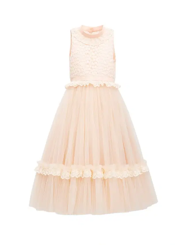 Tulleen Little Girl's & Girl's Edina Dress - Peach