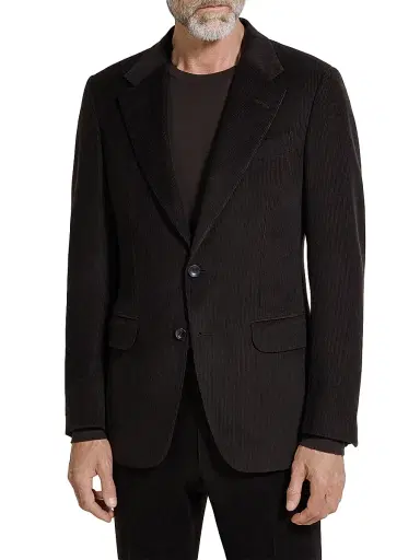 Zegna Men's Cashmere Wool and Silk Blend Jacket | Thumbnail 1 Zegna Men's Cashmere Wool and Silk Blend Jacket | Thumbnail 1