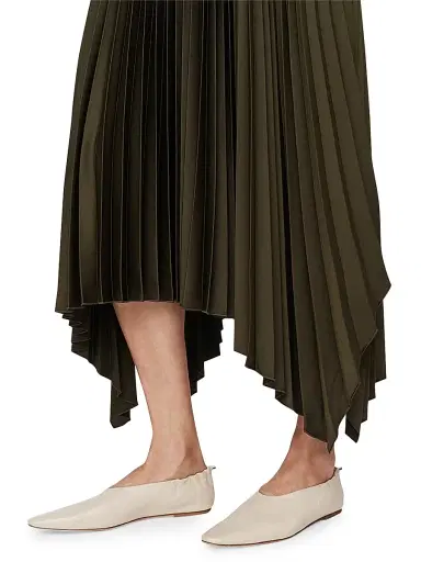 Joseph Women's Ade Plissé Maxi Skirt - Dark Green | Thumbnail 4 Joseph Women's Ade Plissé Maxi Skirt - Dark Green | Thumbnail 4