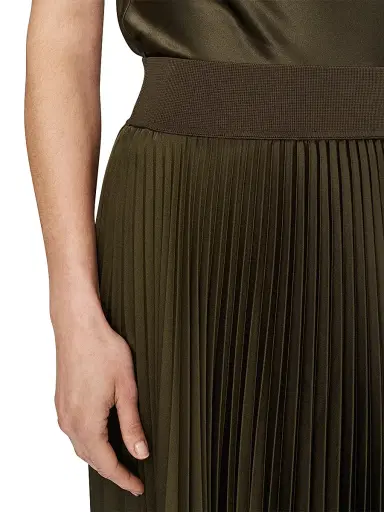 Joseph Women's Ade Plissé Maxi Skirt - Dark Green | Thumbnail 5 Joseph Women's Ade Plissé Maxi Skirt - Dark Green | Thumbnail 5