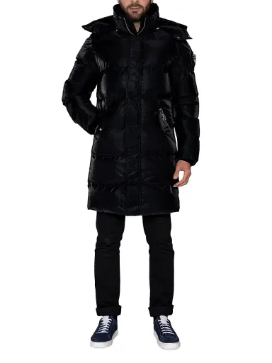 Woodpecker Men's Penguin Puffer Coat - Black Diamond | Thumbnail 2 Woodpecker Men's Penguin Puffer Coat - Black Diamond | Thumbnail 2