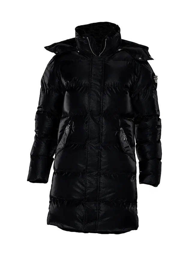 Woodpecker Men's Penguin Puffer Coat - Black Diamond