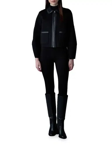 Mackage Women's Solana Wool Balloon-Sleeve Jacket | Thumbnail 2 Mackage Women's Solana Wool Balloon-Sleeve Jacket | Thumbnail 2