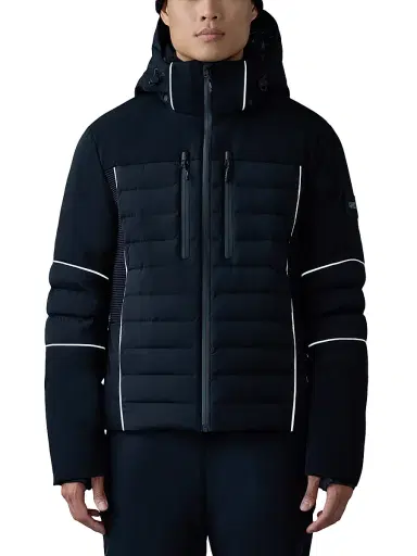 Mackage Men's Jasper Quilted Down Ski Jacket - Black - Size 42 | Thumbnail 3