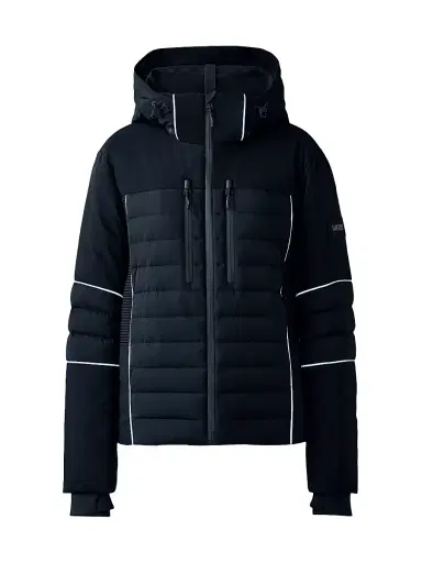 Mackage Men's Jasper Quilted Down Ski Jacket - Black | Thumbnail 1 Mackage Men's Jasper Quilted Down Ski Jacket - Black | Thumbnail 1