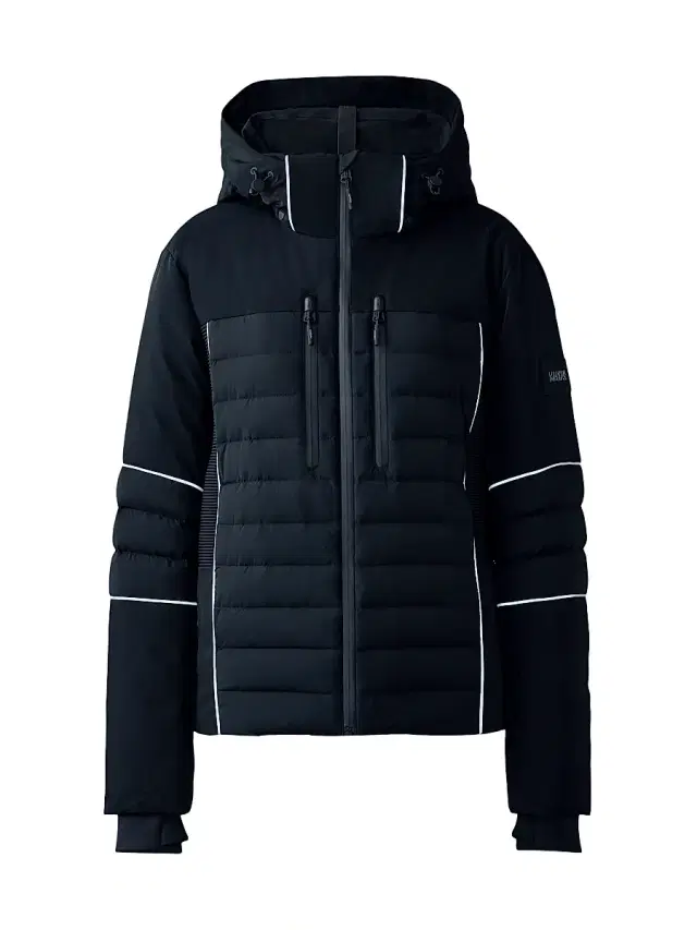 Mackage Men's Jasper Quilted Down Ski Jacket - Black