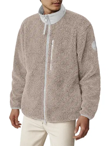 Canada Goose Men's Kelowna Fleece Jacket - Tan Heather - Size XL | Thumbnail 2 Canada Goose Men's Kelowna Fleece Jacket - Tan Heather - Size XL | Thumbnail 2