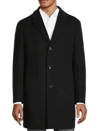 Cardinal Of Canada Men's Trenton Wool-Cashmere Puffer Hood Coat - Black | Thumbnail 6