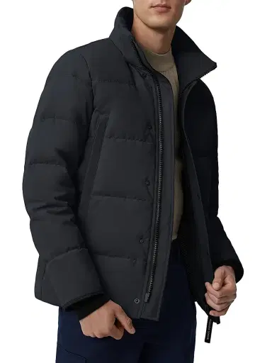 Canada Goose Men's Wyndham Black Label Slim-Fit Parka | Thumbnail 3 Canada Goose Men's Wyndham Black Label Slim-Fit Parka | Thumbnail 3