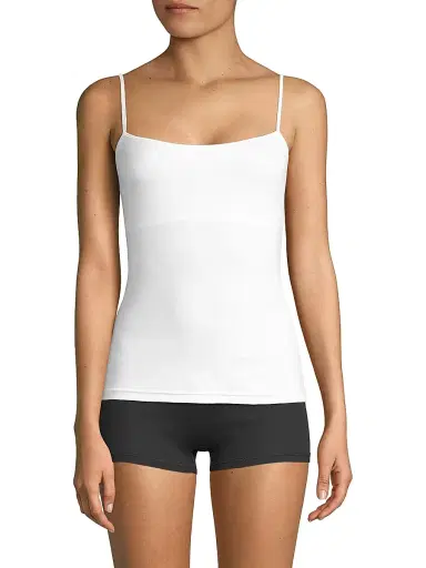 Cosabella Women's Talco Long Camisole - White - Size Large | Thumbnail 2