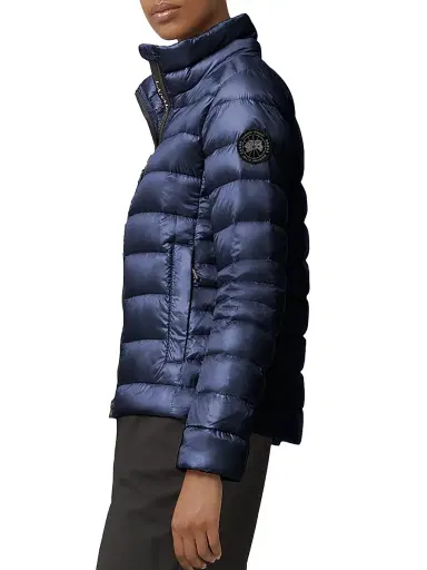 Canada Goose Women's Cypress Quilted Down Jacket - Atlantic Navy - Size XS | Thumbnail 4
