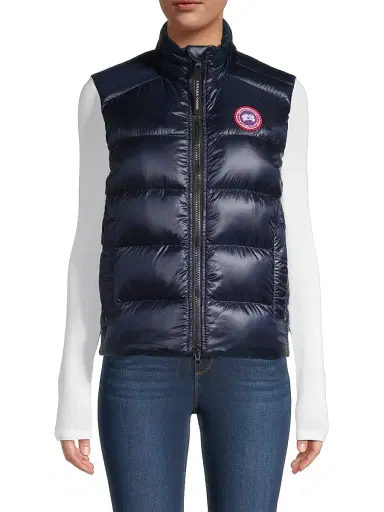 Canada Goose Women's Cypress Vest - Atlantic Navy - Size XS | Thumbnail 3