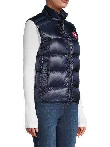 Canada Goose Women's Cypress Vest - Atlantic Navy - Size XS | Thumbnail 4