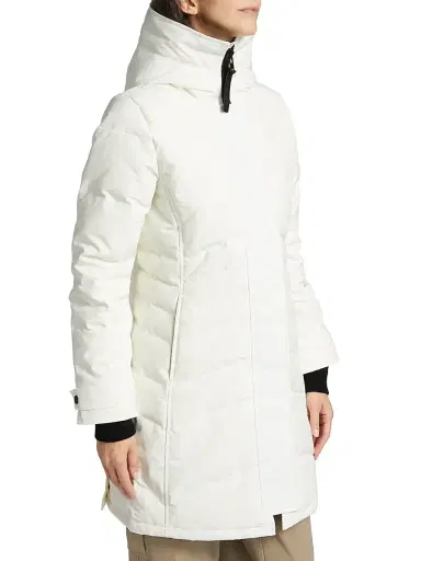 Canada Goose Women's Loretta Black Label Down Parka - North Star White - Size Small | Thumbnail 4