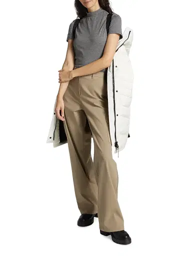 Canada Goose Women's Loretta Black Label Down Parka - North Star White - Size Small | Thumbnail 6