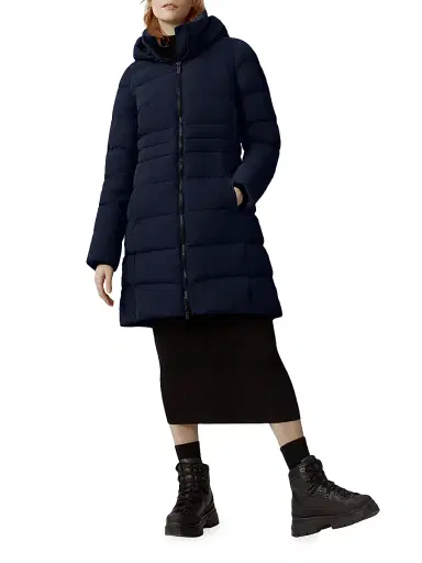 Canada Goose Women's Aurora Parka - Atlantic Navy - Size XS | Thumbnail 2 Canada Goose Women's Aurora Parka - Atlantic Navy - Size XS | Thumbnail 2