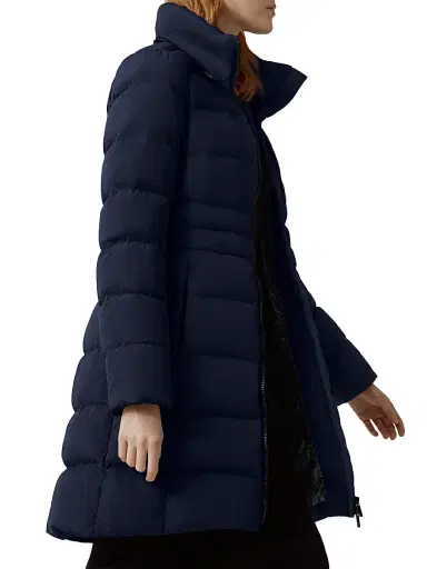 Canada Goose Women's Aurora Parka - Atlantic Navy - Size XS | Thumbnail 4 Canada Goose Women's Aurora Parka - Atlantic Navy - Size XS | Thumbnail 4