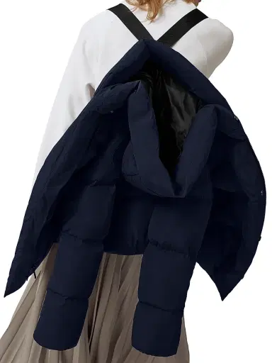 Canada Goose Women's Aurora Parka - Atlantic Navy - Size XS | Thumbnail 6 Canada Goose Women's Aurora Parka - Atlantic Navy - Size XS | Thumbnail 6
