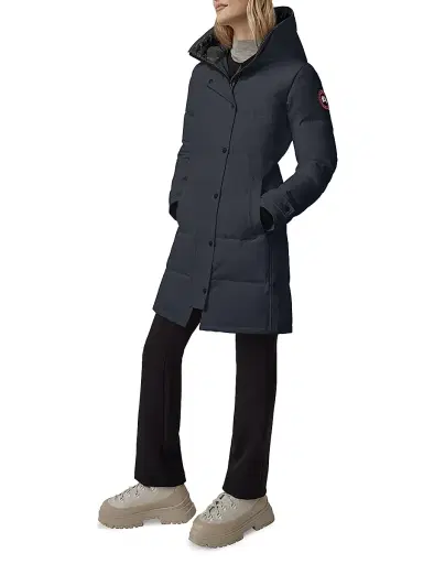 Canada Goose Women's Shelburne Parka - Atlantic Navy - Size XS | Thumbnail 2 Canada Goose Women's Shelburne Parka - Atlantic Navy - Size XS | Thumbnail 2