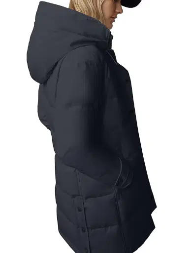 Canada Goose Women's Shelburne Parka - Atlantic Navy - Size XS | Thumbnail 4 Canada Goose Women's Shelburne Parka - Atlantic Navy - Size XS | Thumbnail 4