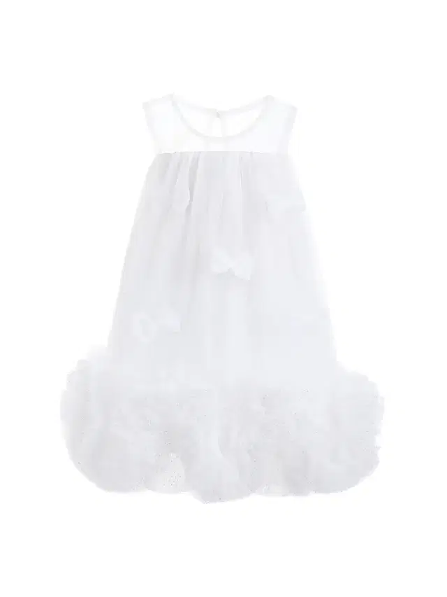 Tulleen Little Girl's & Girl's Mirielle Dress - White