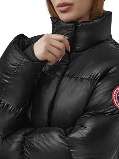 Canada Goose Women's Cypress Cropped Puffer Coat - Black - Size Large | Thumbnail 6 Canada Goose Women's Cypress Cropped Puffer Coat - Black - Size Large | Thumbnail 6