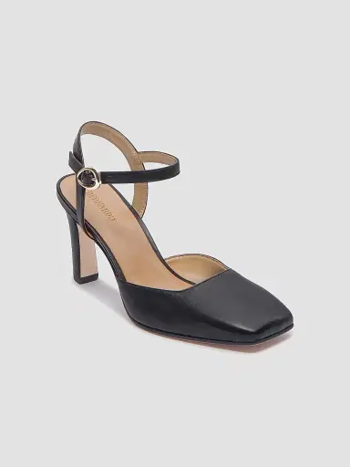 Bernardo Women's Gama Square Toe Pumps - Black - Size 6 | Thumbnail 2