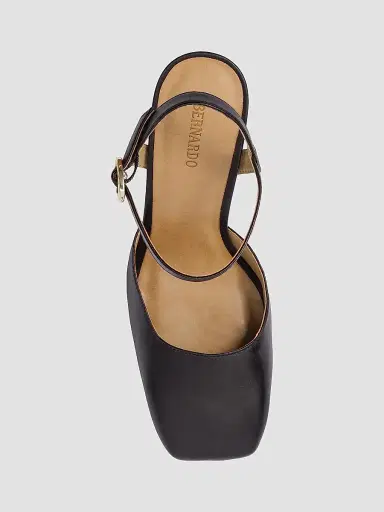 Bernardo Women's Gama Square Toe Pumps - Black - Size 6 | Thumbnail 3