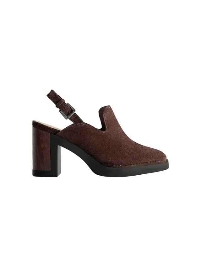 Women's Neza Slingback Clogs - Dark Chocolate