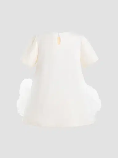 Tulleen Little Girl's & Girl's Verina Dress - Beige | Thumbnail 2