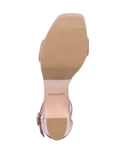 Bernardo Women's Carla Leather Platform Sandals - Light Pink - Size 6 | Thumbnail 7