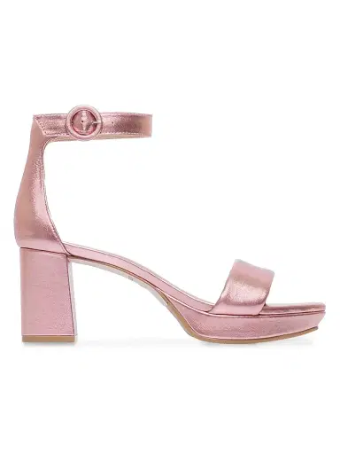 Bernardo Women's Carla Leather Platform Sandals - Light Pink - Size 6 | Thumbnail 1