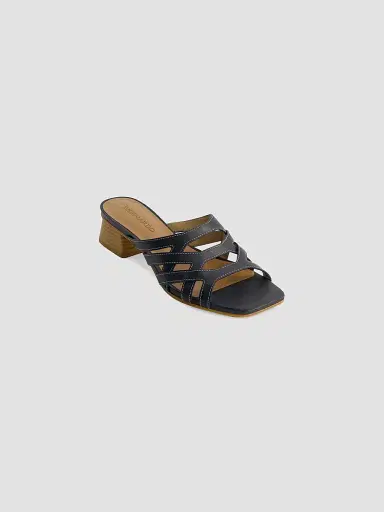 Bernardo Women's Jacin Low Heel Sandals - Navy - Size 9.5 | Thumbnail 2