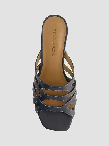 Bernardo Women's Jacin Low Heel Sandals - Navy - Size 9.5 | Thumbnail 3