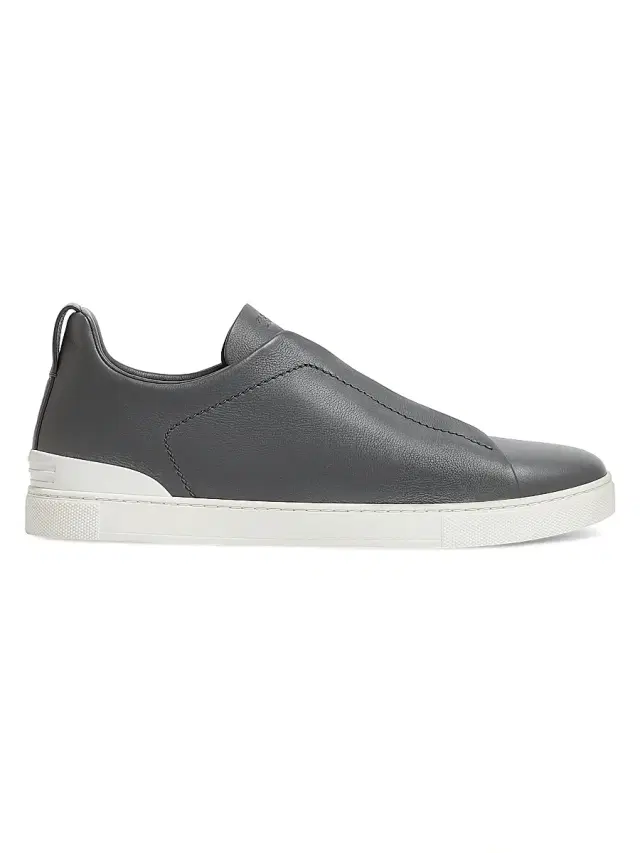 Men's Secondskin Triple Stitch Sneakers - Dark Grey Men's Secondskin Triple Stitch Sneakers - Dark Grey