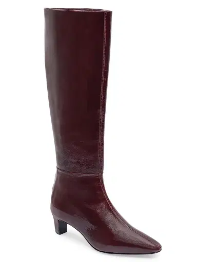 Bernardo Women's Eton Knee High Boots - Chocolate Wine - Size 9.5 | Thumbnail 2