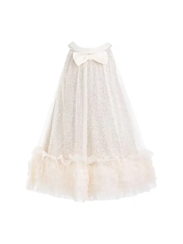 Tulleen Little Girl's & Girl's Tansy Dress - Beige