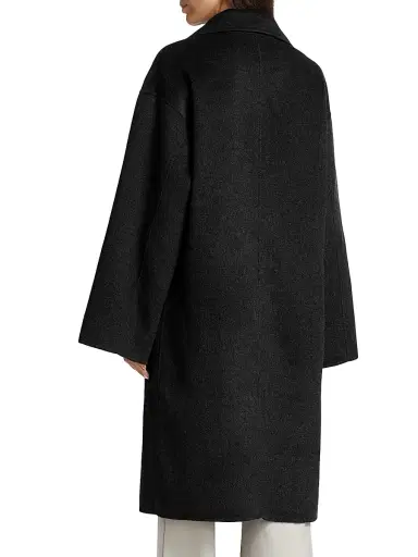 Mercer Collective Women's Kelly Long Wool Cocoon Coat | Thumbnail 5 Mercer Collective Women's Kelly Long Wool Cocoon Coat | Thumbnail 5