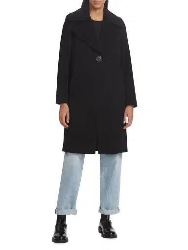 Mercer Collective Women's Jess Wide-Collar Wool Coat | Thumbnail 3 Mercer Collective Women's Jess Wide-Collar Wool Coat | Thumbnail 3