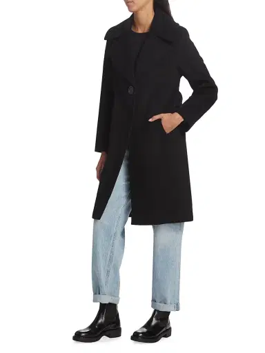 Mercer Collective Women's Jess Wide-Collar Wool Coat | Thumbnail 4 Mercer Collective Women's Jess Wide-Collar Wool Coat | Thumbnail 4