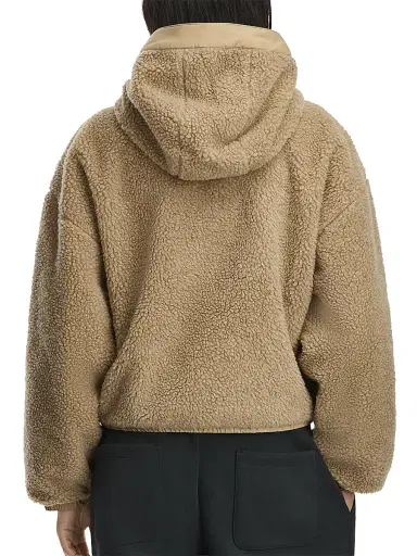 Canada Goose Women's Alberni Reversible Fleece Bomber Jacket - Desert Sand | Thumbnail 5 Canada Goose Women's Alberni Reversible Fleece Bomber Jacket - Desert Sand | Thumbnail 5