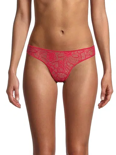 Kiki de Montparnasse Women's Coquette Floral Lace Briefs | Thumbnail 3