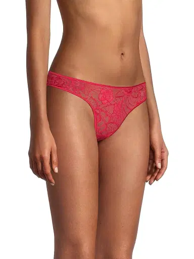 Kiki de Montparnasse Women's Coquette Floral Lace Briefs | Thumbnail 4