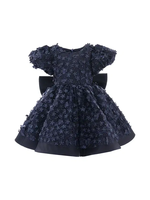 Tulleen Baby Girl's, Little Girl's & Girl's Moneta Dress - Navy