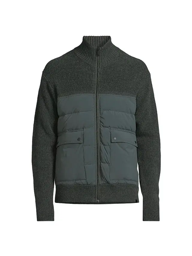 Head Sportswear Men's Legacy Hybrid Mid-Layer Jacket - Dark Thyme