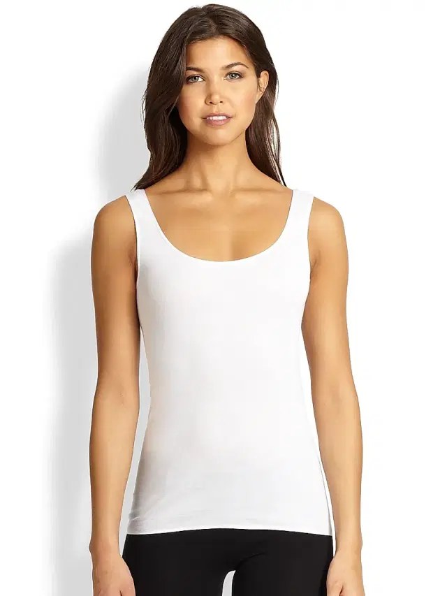 Hanro Women's Cotton Seamless Tank Top - White