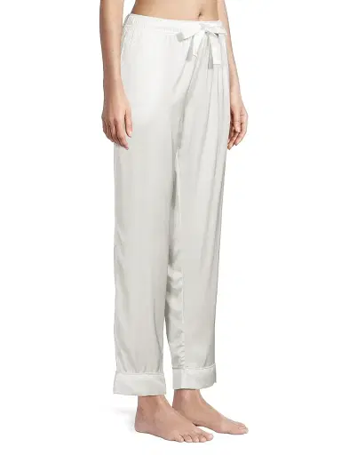 Averie Women's Two-Piece Bianca Pajama Set - White - Size XL | Thumbnail 4 Averie Women's Two-Piece Bianca Pajama Set - White - Size XL | Thumbnail 4