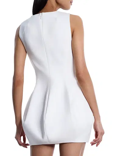 BCBGMAXAZRIA Women's Structured Bubble Minidress - Jasmine | Thumbnail 5