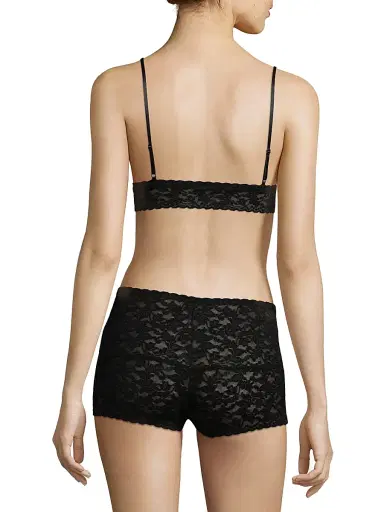 Hanky Panky Women's Signature Lace Padded Bralette - Black - Size XS | Thumbnail 4 Hanky Panky Women's Signature Lace Padded Bralette - Black - Size XS | Thumbnail 4