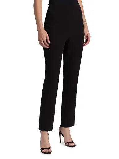 BCBGMAXAZRIA Women's Slim Tapered Tuxedo Pants | Thumbnail 4 BCBGMAXAZRIA Women's Slim Tapered Tuxedo Pants | Thumbnail 4